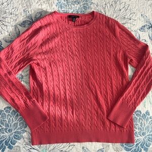 Land’s End Braided Cable-Knit Sweater